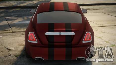 Rolce-Royce Wraith (Sed) para GTA San Andreas