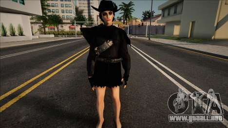 Black Belle (piel propia) para GTA San Andreas