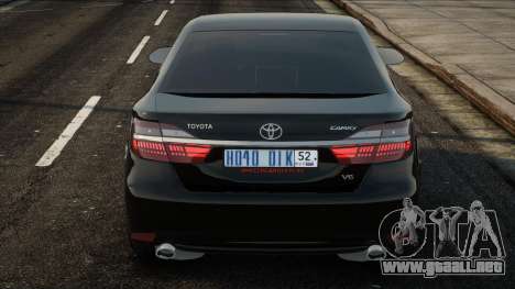 Toyota Camry V8 Negro para GTA San Andreas