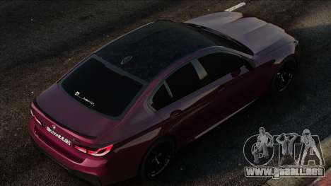 BMW M5 F90 2018 Red para GTA San Andreas