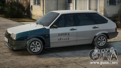 VAZ 2109 con nuevos detalles para GTA San Andreas