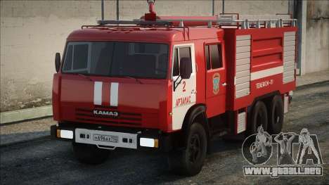 KamAZ 53229 EMERCOM (Ministerio de Situaciones d para GTA San Andreas