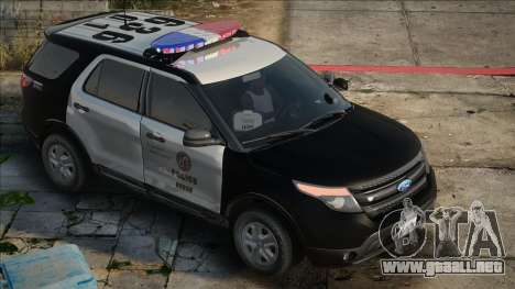 LAPD 2013 Ford Explorer para GTA San Andreas