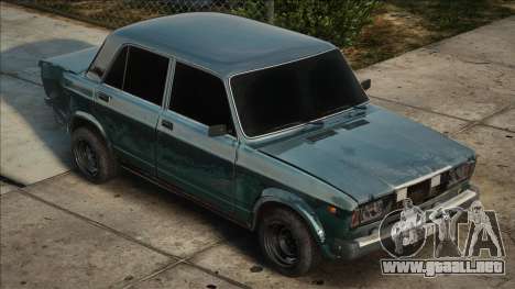 VAZ 2107 Muerto y en stock para GTA San Andreas