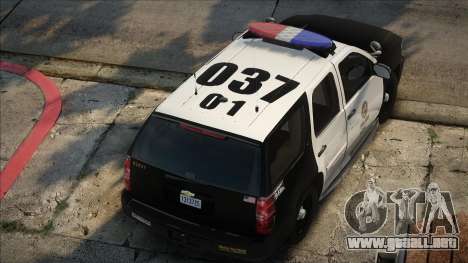 LAPD 2010 Chevy Tahoe para GTA San Andreas