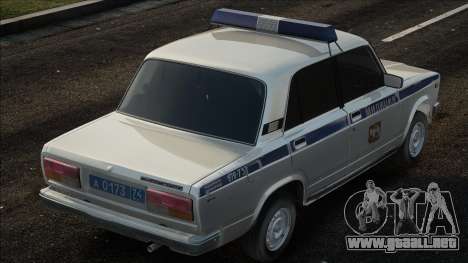 VAZ-2107 Antigua Milicia para GTA San Andreas