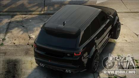 Land Rover Range Rover Mansory Black para GTA San Andreas