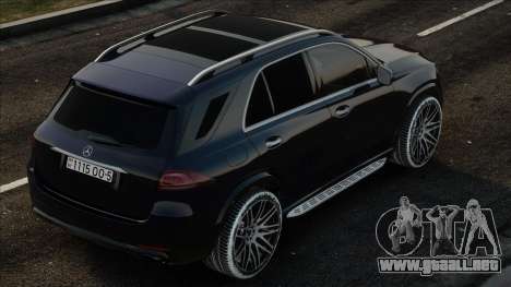 Mercedes-Benz GLE BLUE para GTA San Andreas