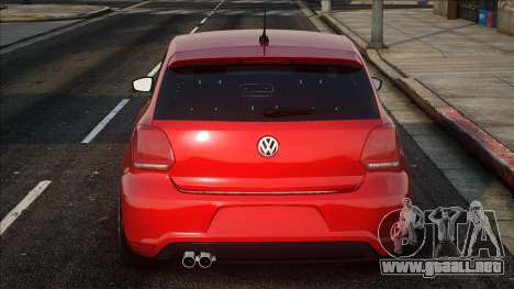 Volkswagen Polo Red para GTA San Andreas