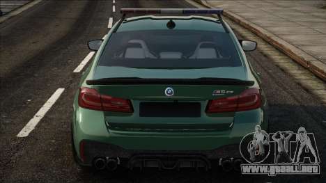 BMW M5 F90 Green para GTA San Andreas