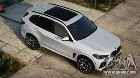 BMW X5m 2020 Silver para GTA San Andreas