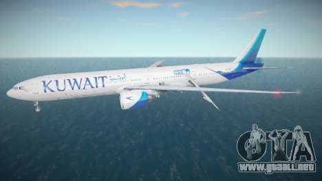 Kuwait Airways Boeing 777-369ER 9K-AOM para GTA San Andreas