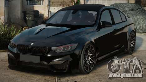 BMW M3 F80 Black para GTA San Andreas