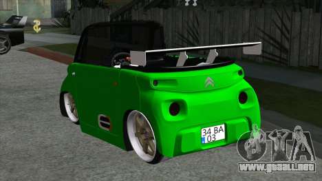 Citroën Ami Cabrio modificado para GTA San Andreas