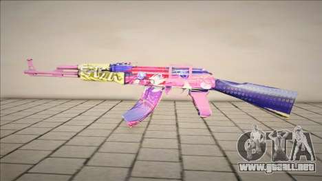 Ak47 BUNNY para GTA San Andreas