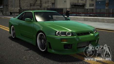 Nissan Skyline R34 Biklef para GTA 4