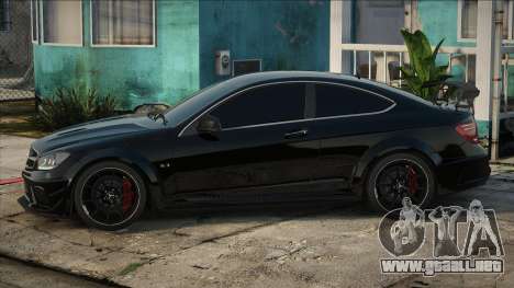 Mercedes-AMG C63 Black Series Tigra para GTA San Andreas