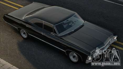 Chevrolet Impala Black Sedan para GTA San Andreas