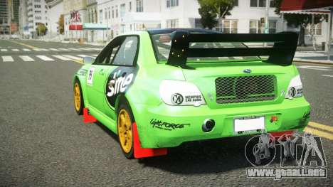 Subaru Impreza Dyshimo para GTA 4