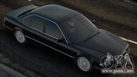 BMW E38 Blek para GTA San Andreas