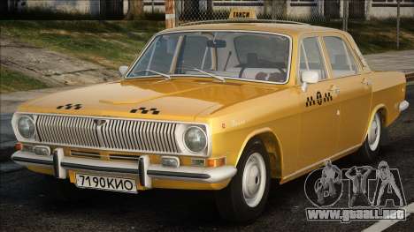 Volga Gaz 24-01 Taxi Versión 1.0 para GTA San Andreas