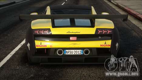 2010 Lamborghini Gallardo LP560-4 GT3 Reiter para GTA San Andreas