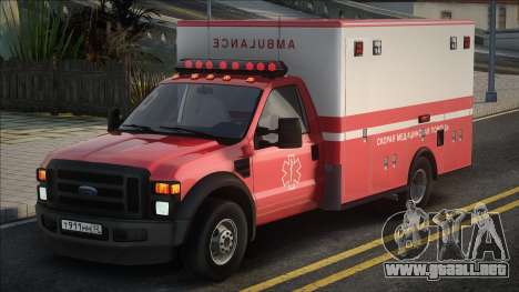 2008 Ford F-550 Ambulance para GTA San Andreas