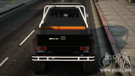 Mercedes-Benz G65 AMG 6X6 Blek para GTA San Andreas