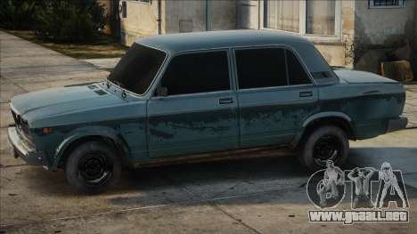 VAZ 2107 Muerto y en stock para GTA San Andreas