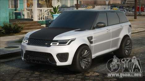 Range Rover SVR 2019 White para GTA San Andreas