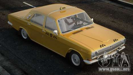 Volga Gaz 24-01 Taxi Versión 1.0 para GTA San Andreas