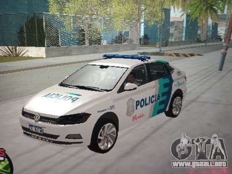 Volkswagen Virtus Policia PBA para GTA San Andreas