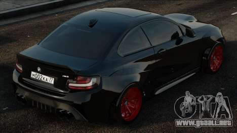 Bmw M2 Blek para GTA San Andreas