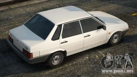 VAZ 21099 Blanco (Culata) para GTA San Andreas