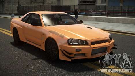 Nissan Skyline R34 Gijo para GTA 4