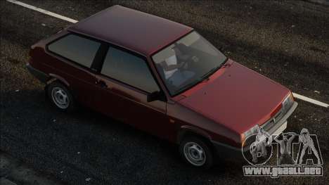 VAZ 2108 Rojo en stock para GTA San Andreas