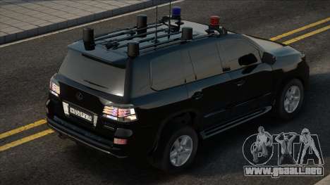 Lexus LX570 FBI para GTA San Andreas