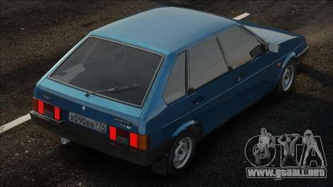 VAZ 2109 en azul para GTA San Andreas