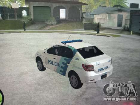 Renault Logan Police para GTA San Andreas