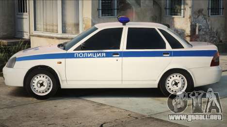 LADA Priora DPS Blanco para GTA San Andreas