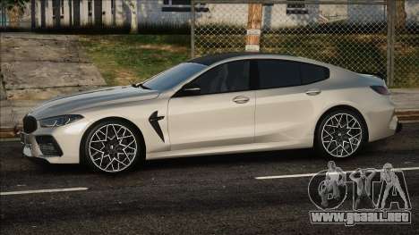 BMW M8 Competition Gran Coupe Silver para GTA San Andreas