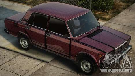 VAZ 2107 Estilo Rojo para GTA San Andreas