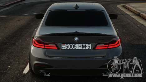 BMW 540i g30 Grey para GTA San Andreas