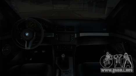 BMW E39 M5 FakeTaxi para GTA San Andreas