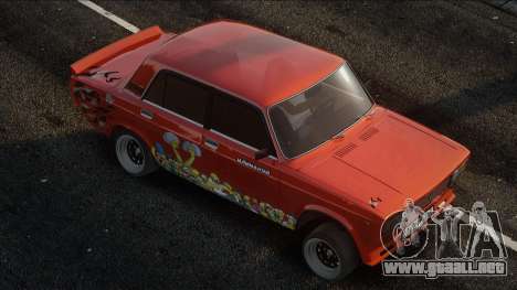 VAZ 2107 Los Simpson para GTA San Andreas