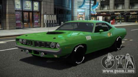 Plymouth Cuda Bitrum para GTA 4