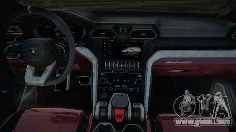 Lamborghini Urus Black Stock para GTA San Andreas