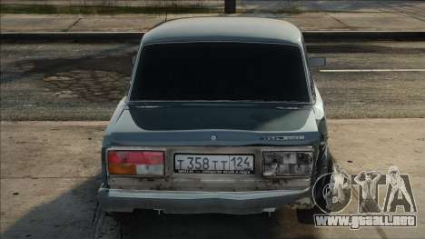 VAZ 2107 Muerto y en stock para GTA San Andreas