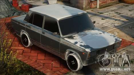 VAZ-2107 Invierno para GTA San Andreas