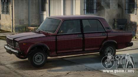 VAZ 2107 Estilo Rojo para GTA San Andreas